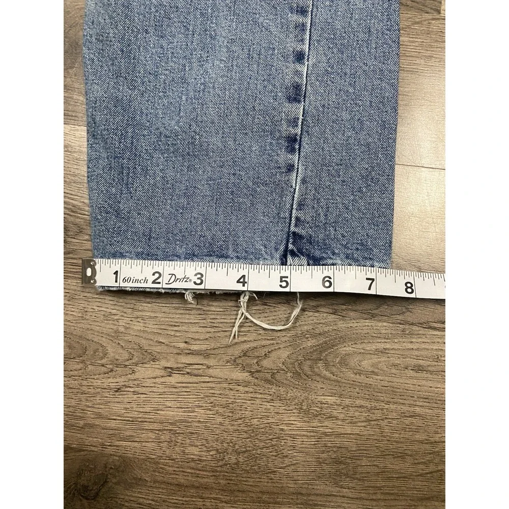 Levi's 505 Jeans Size 34 x 32 Blue‎ Light Wash  Denim Straight Fit